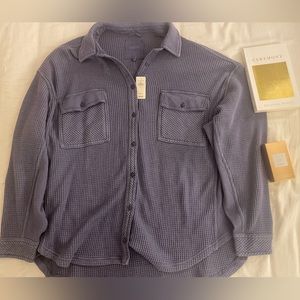 Aerie LumberJane Waffle Shirt